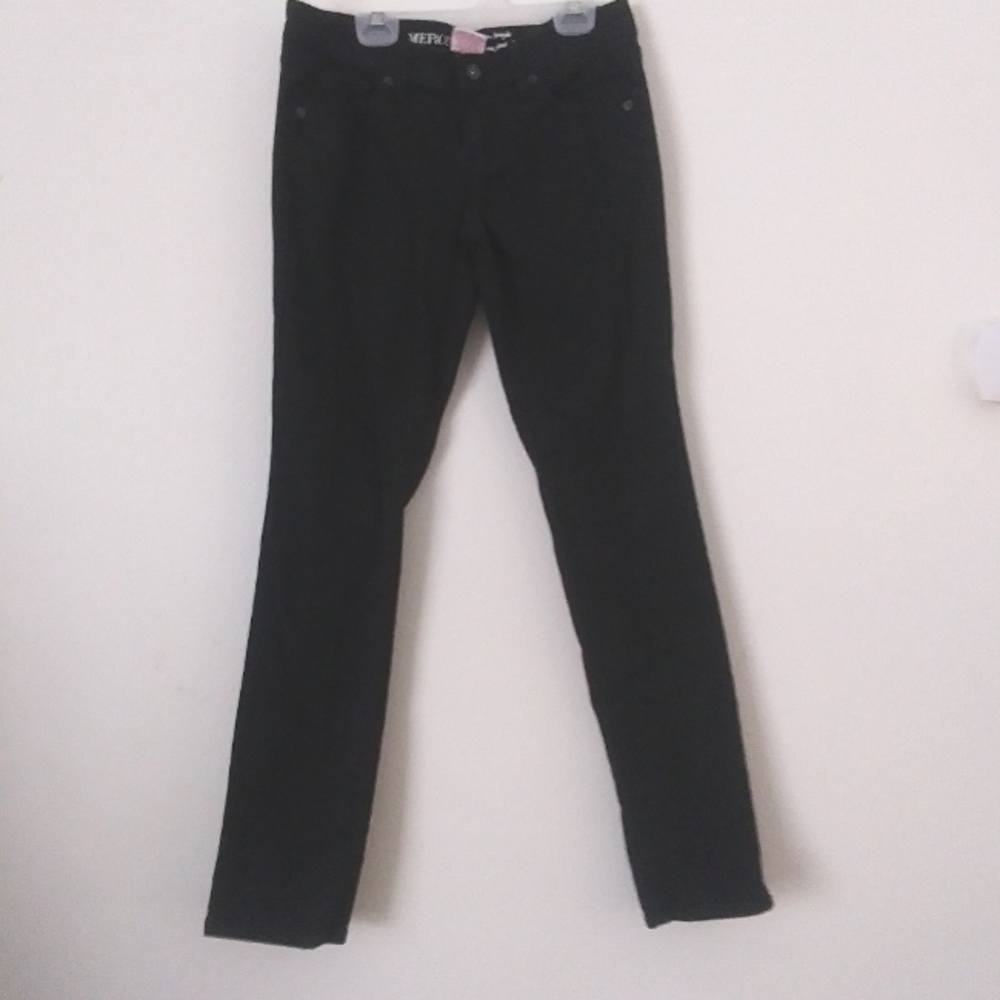 Merona Modern Straight Black Jeans